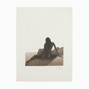 Nude Woman, 20th Century, Original Etching-ZCI-792595