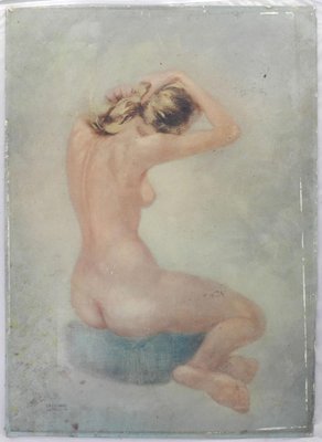 Nude Woman Lithograph by Cassinari Vettor-ARU-1004792