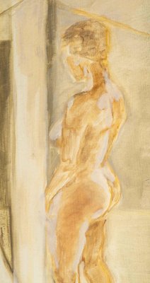 Nude Woman Looking in a Mirror-WFS-904978