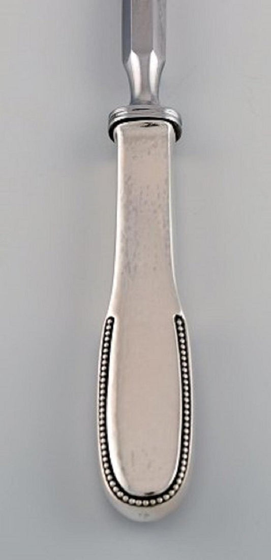 Number 14 Sharpening Steel in Hammered Silver by Evald Nielsen