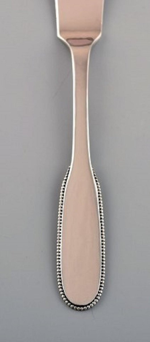 Number 14 Small Fish Knife in Hammered Silver by Evald Nielsen, 1928