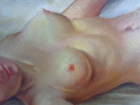 Nussbaumer, Nude Painting, 1930s, Oil on Canvas, Framed-RDW-1773902