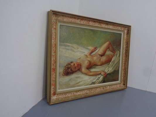 Nussbaumer, Nude Painting, 1930s, Oil on Canvas, Framed-RDW-1773902