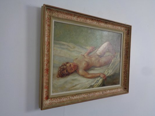 Nussbaumer, Nude Painting, 1930s, Oil on Canvas, Framed-RDW-1773902