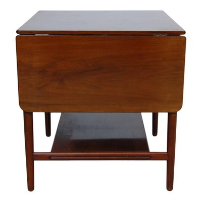 Nutwood Sewing Table by Hans Wegner for Andreas Tuck, 1980s-MTD-1440460