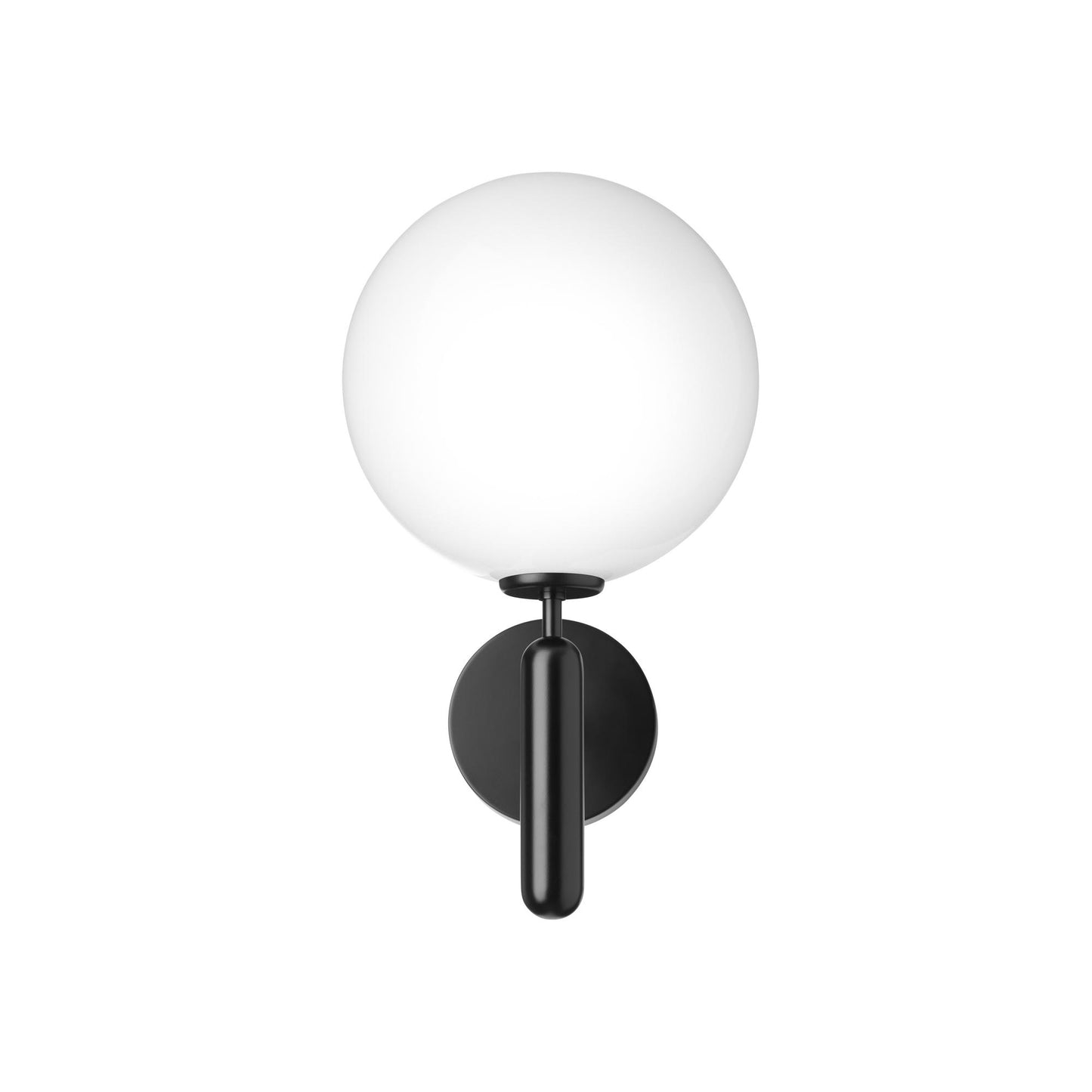 Miira Outdoor Wall Lamp by Nuura #Black & Opal