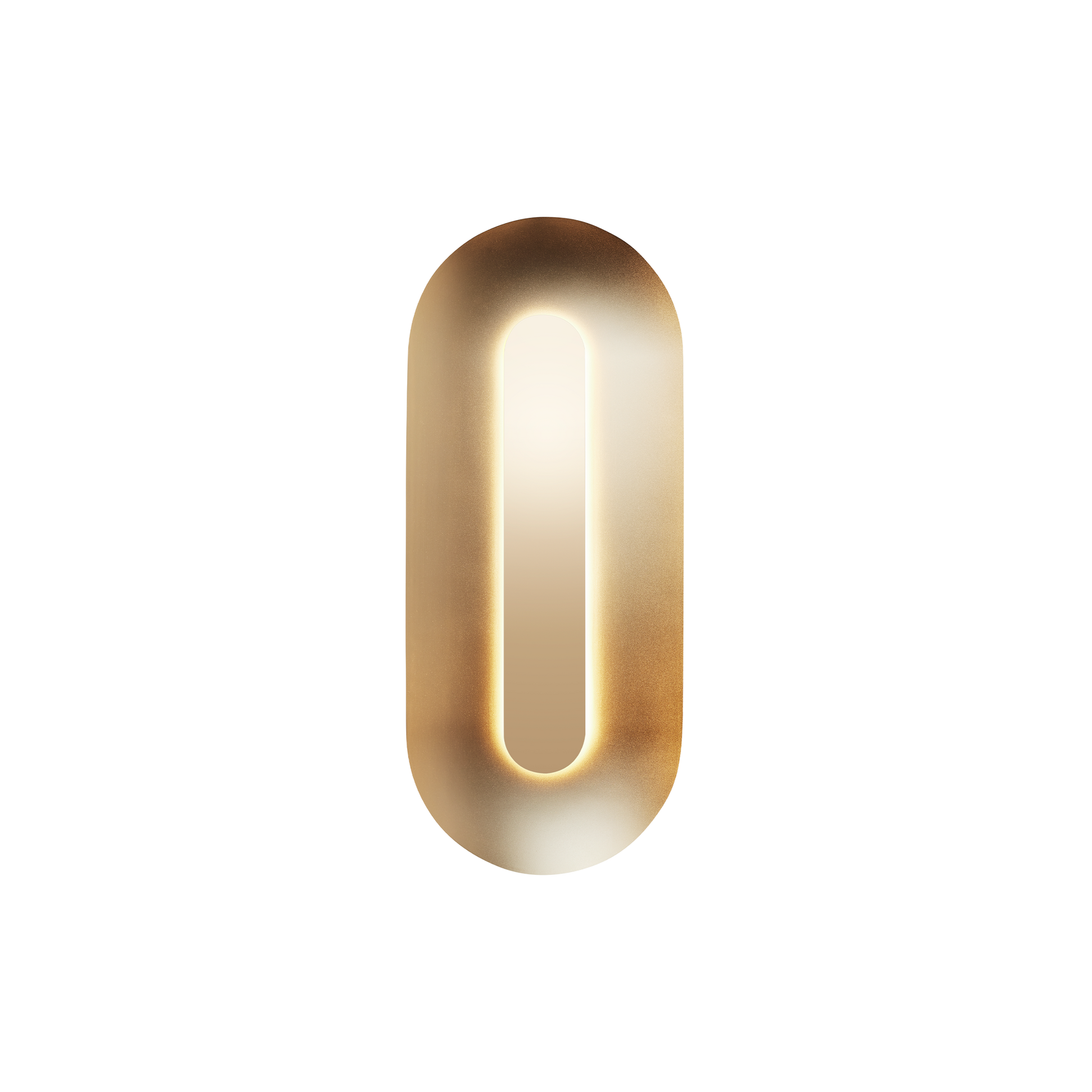 Sasi Wall Lamp Large by Nuura #Brass