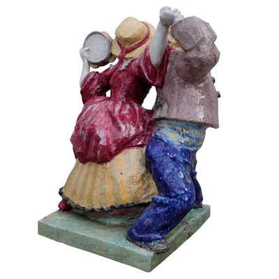 Nymphenburg Porcelain Sculpture Dancing Couple by Josef Wackerle-KJP-1149452