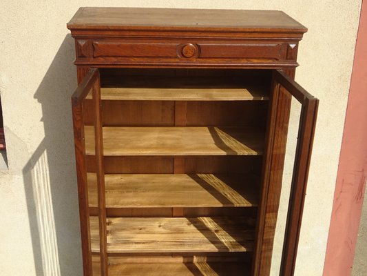 Oak and Glass Display Case, 1930s-ABK-2040988