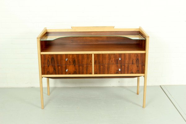 Oak and Rosewood Vanity / Sideboard, 1960s-ZA-843720