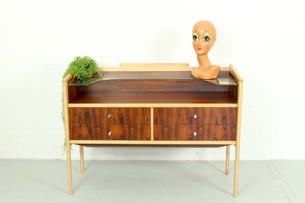 Oak and Rosewood Vanity / Sideboard, 1960s-ZA-843720