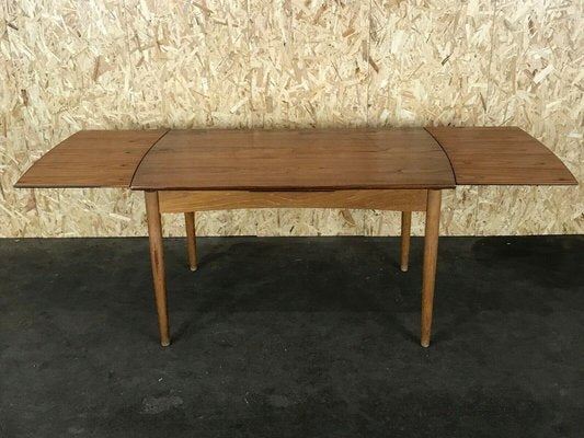 Oak and Teak Dining Table, Denmark, 1960s-EJL-1063053