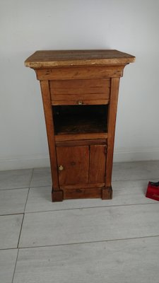 Oak and Walnut Entrance Cabinet-AJN-1448866