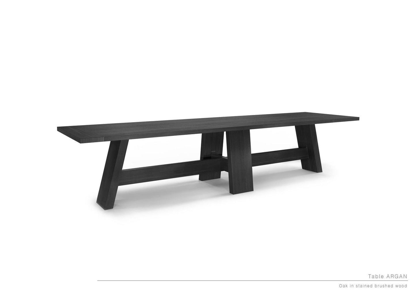 Oak Argan Table by LK Edition