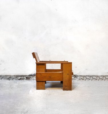 Oak Armchair by Gerrit Thomas Rietveld, 1950s-VCV-894277