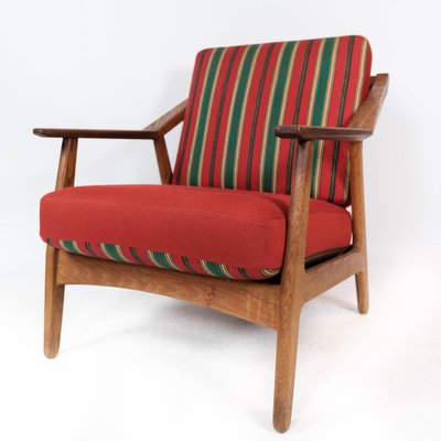 Oak Armchair by H. Brockmann Petersen, 1960s-UY-1000748