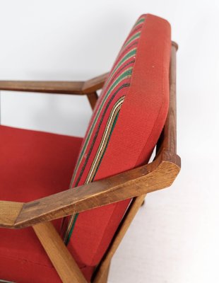 Oak Armchair by H. Brockmann Petersen, 1960s-UY-1000748