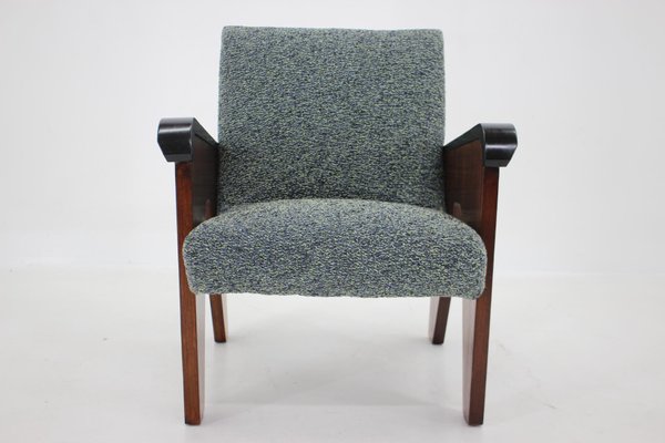 Oak Armchair, Czechoslovakia, 1960s-TZ-1425775