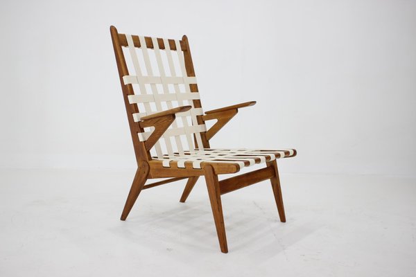 Oak Armchair from Krásná Jizba, Czechoslovakia, 1960s-TZ-1229426