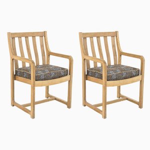 Oak Armchairs, 1950s, Set of 2-CEJ-583445