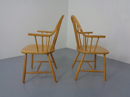 Oak Armchairs by Erik Ole Jørgensen for Tarm Stole Møbelfabrik, Set of 2-RDW-1770651