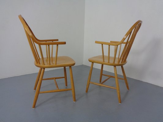 Oak Armchairs by Erik Ole Jørgensen for Tarm Stole Møbelfabrik, Set of 2-RDW-1770651