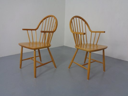 Oak Armchairs by Erik Ole Jørgensen for Tarm Stole Møbelfabrik, Set of 2-RDW-1770651