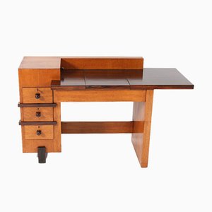 Oak Art Deco Hague School Desk by Henk Wouda for Pander, 1924-MY-1033676