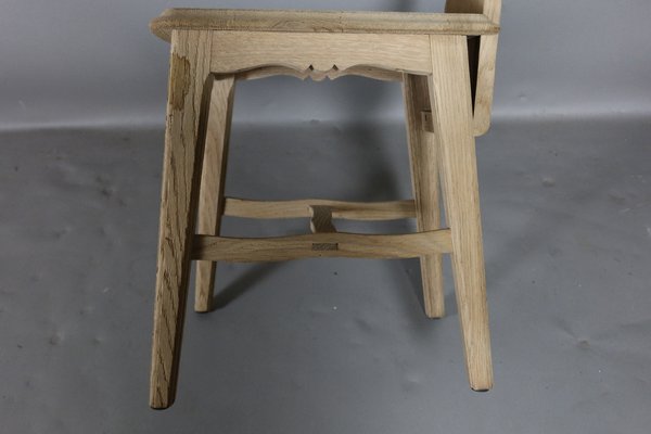 Oak Chairs, 1950s, Set of 8-WSV-1764762