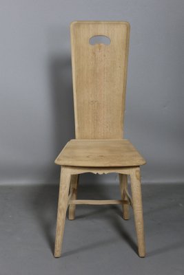 Oak Chairs, 1950s, Set of 8-WSV-1764762