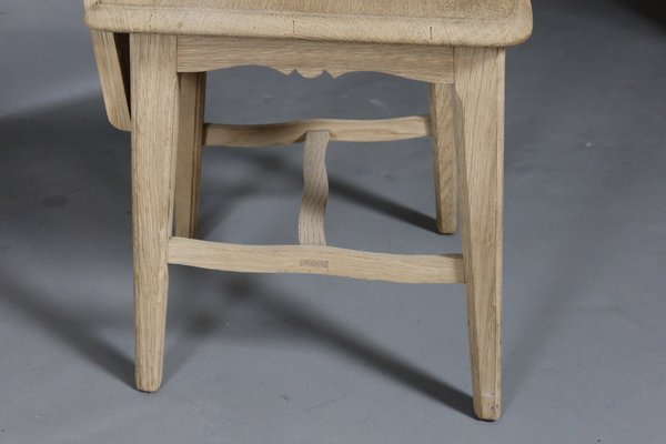 Oak Chairs, 1950s, Set of 8-WSV-1764762