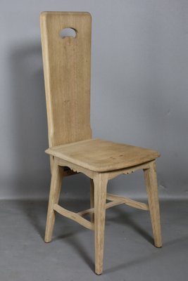 Oak Chairs, 1950s, Set of 8-WSV-1764762