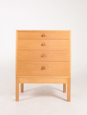 Oak Chest of Drawers by Børge Mogensen for Karl Andersson & Söner, 1960s-FK-777192