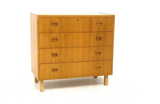 Oak Chest of Drawers, Sweden, 1960-GEK-1394661