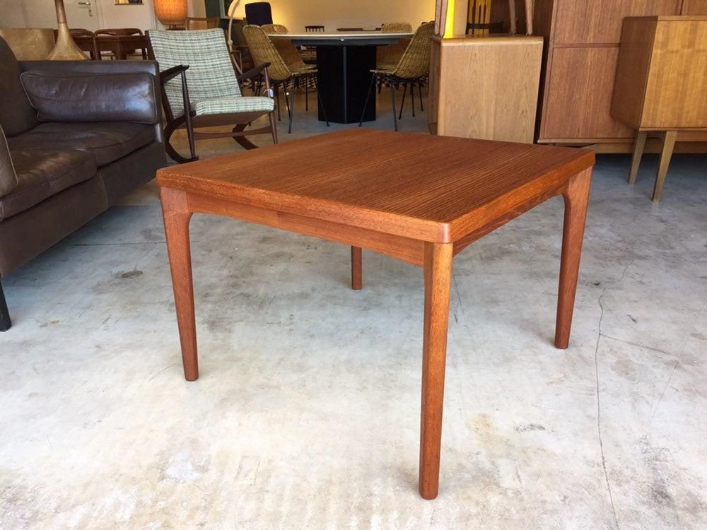 Oak Coffee Table by Henning Kjaernulf for Vejle Stéle, 1960s