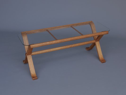 Oak Coffee Table by Wim van Gelderen for 't Spectrum, 1949-MB-1113020