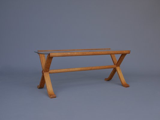 Oak Coffee Table by Wim van Gelderen for 't Spectrum, 1949-MB-1113020