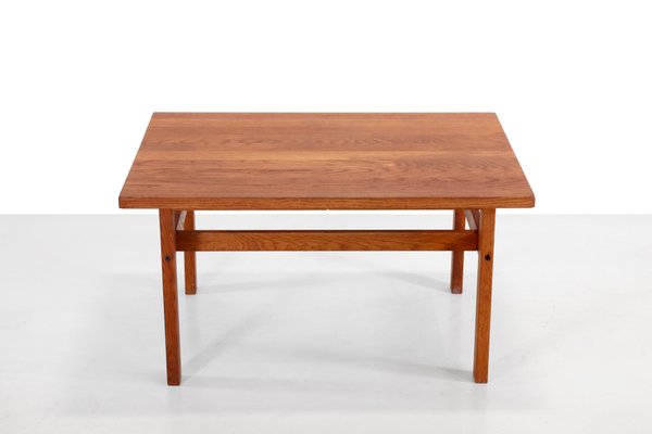 Oak Coffee Table from FDB Mobler, 1950s-BQ-1365978