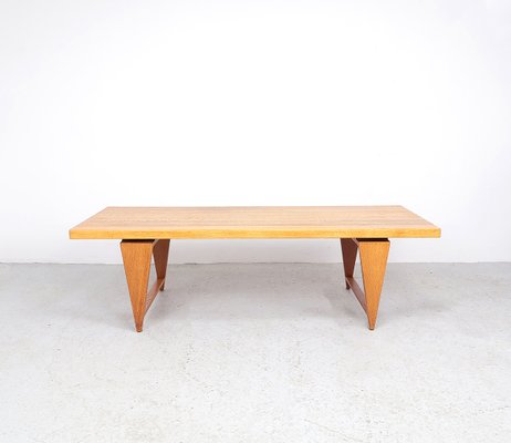 Oak Coffee Table Model Ml 115 attributed to Illum Wikkelsø for a/S Mikael Laursen, 1960s-SN-2020290