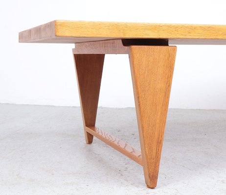 Oak Coffee Table Model Ml 115 attributed to Illum Wikkelsø for a/S Mikael Laursen, 1960s-SN-2020290