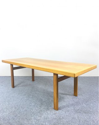 Oak Coffee Table, Sweden, 1960s-QFU-1029691