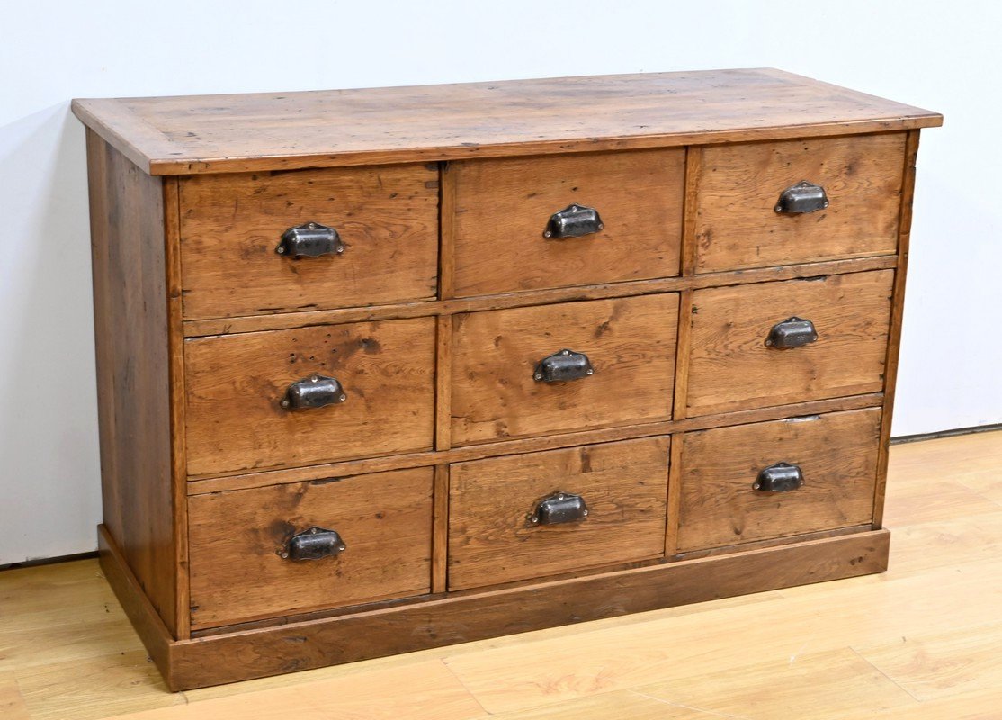 Oak Commercial Cabinet, 1900s