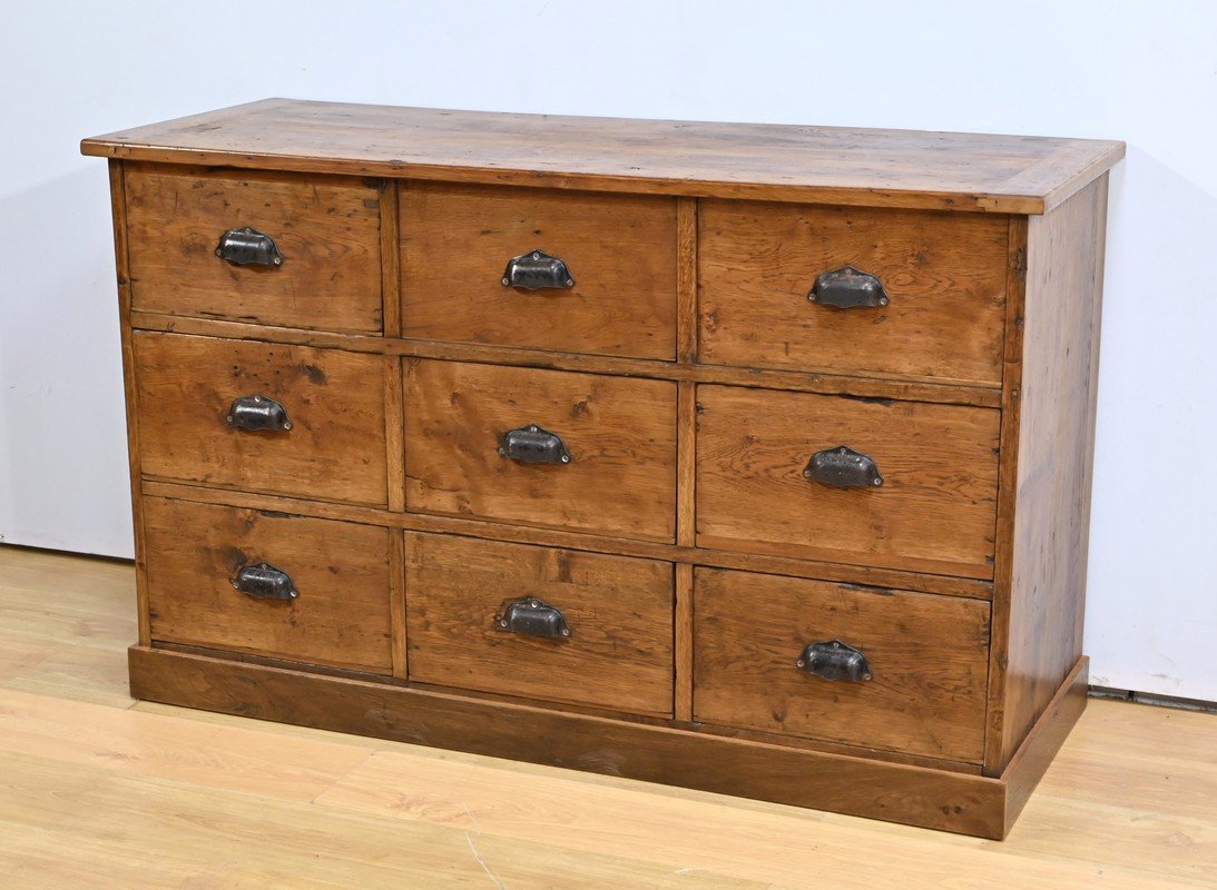 Oak Commercial Cabinet, 1900s