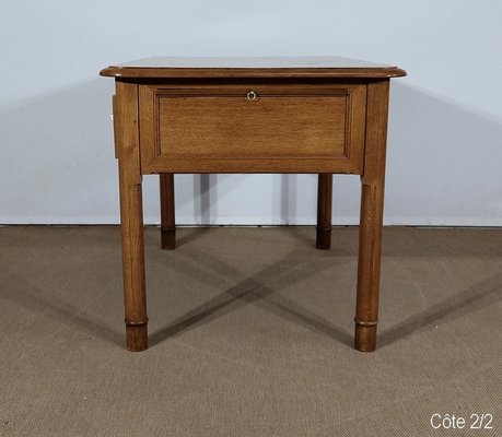 Oak Community Desk, Late 19th Century-RVK-1279851