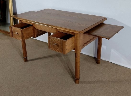 Oak Community Desk, Late 19th Century-RVK-1279851