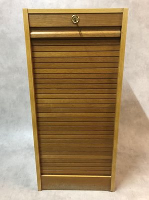 Oak Curtain Cabinet, 1970s-SDV-681583