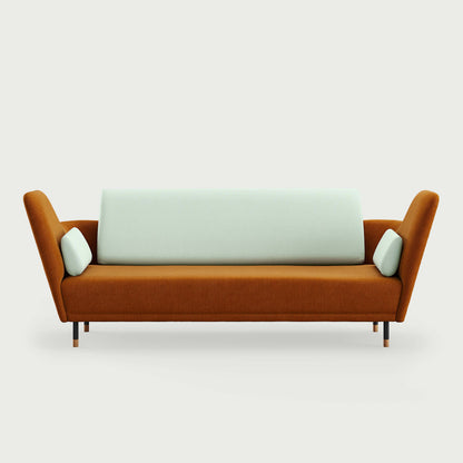 THE 57 SOFA (FJ 5700) - Oak Dark Oil (오크 다크 오일) - Watercolour | Golden Syrup / Silver Azure