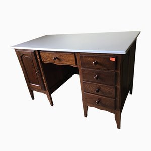 Oak Desk, 1970s-WQQ-664094