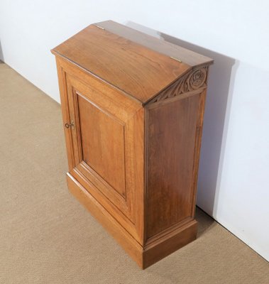 Oak Desk Cabinet, 1890s-1900s-RVK-1386012