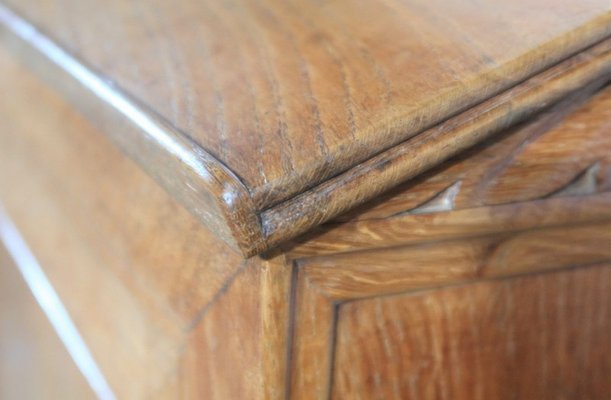 Oak Desk Cabinet, 1890s-1900s-RVK-1386012